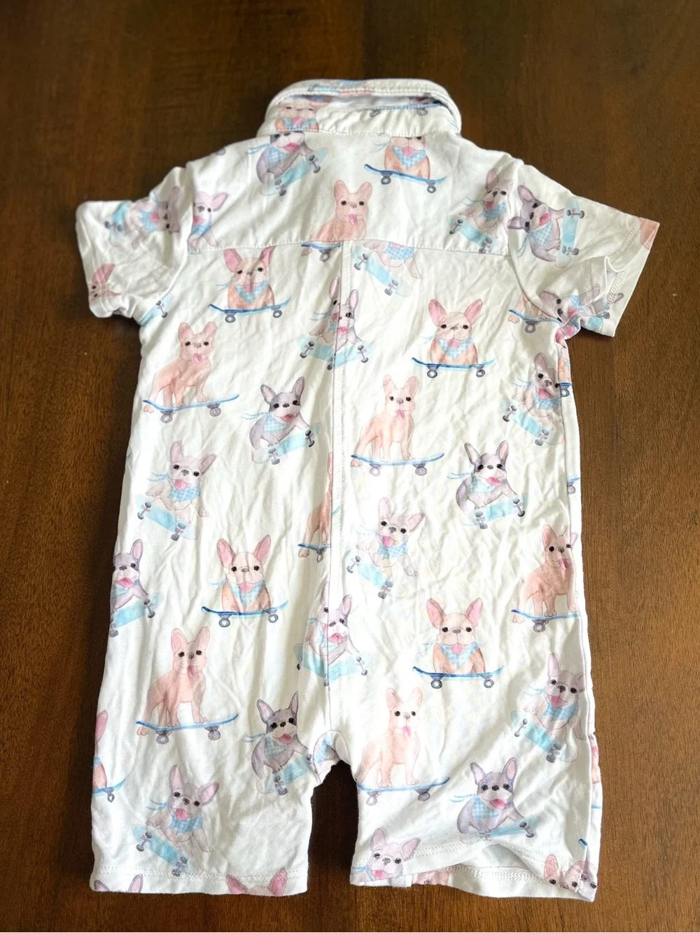 Posh Peanut 4 Pc Bamboo Baby Bundle French Bulldog Cars Woody Dinosaur 9-18M